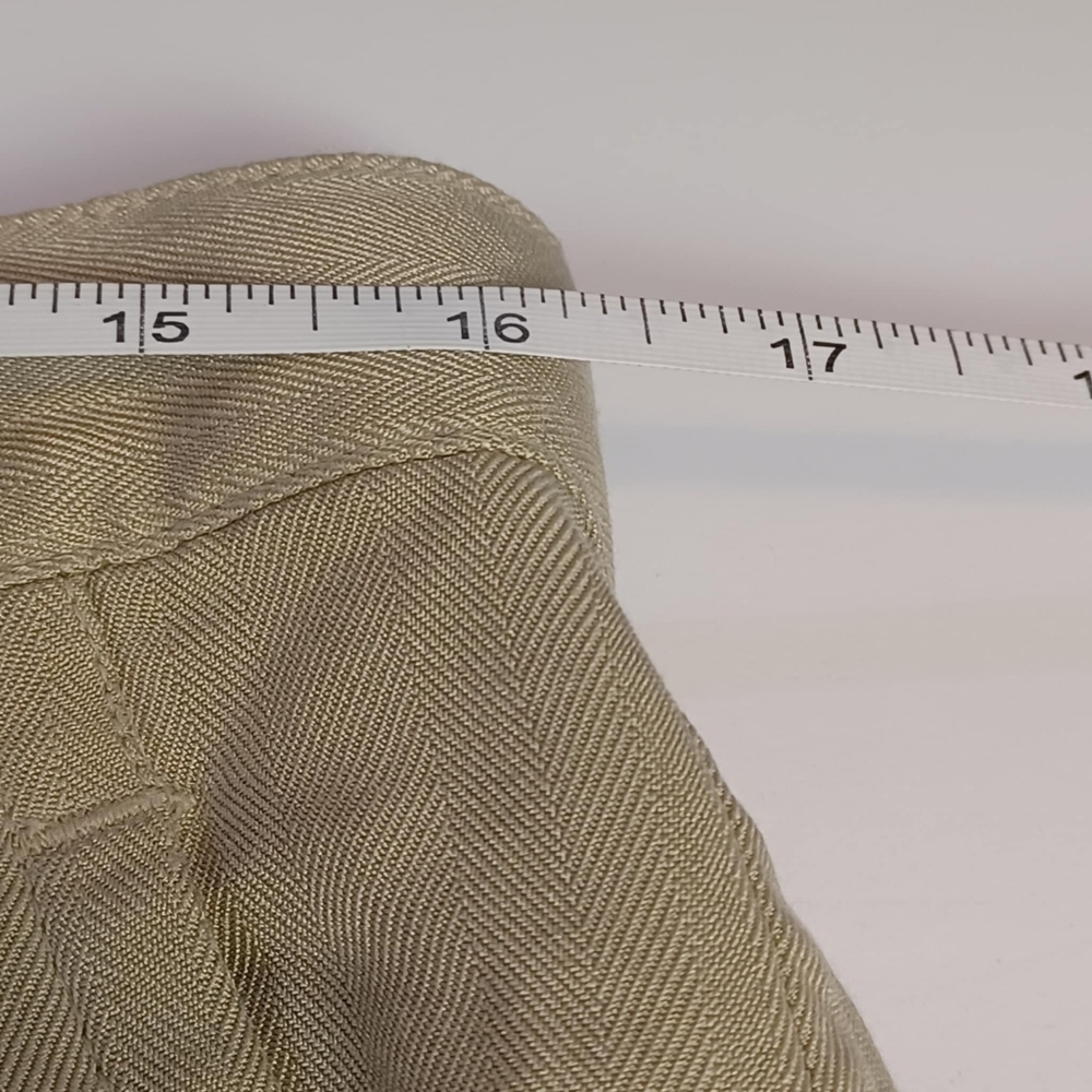 Tommy Bahama Shorts 100% Silk Men's Size 34 Tan Beige Pleated Beach Golf Summer - Picture 8 of 9